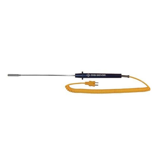 Type-K, Small D Surface Probe, 8"L, Mini
